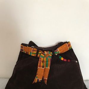 Handmade Corduroy Handbag